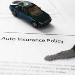 Auto Insurance Policy Stock Photo