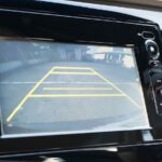 Vehicle Reverse Backup Camera Stock Photo