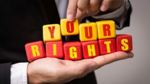 Your Rights Sign Stock Photo